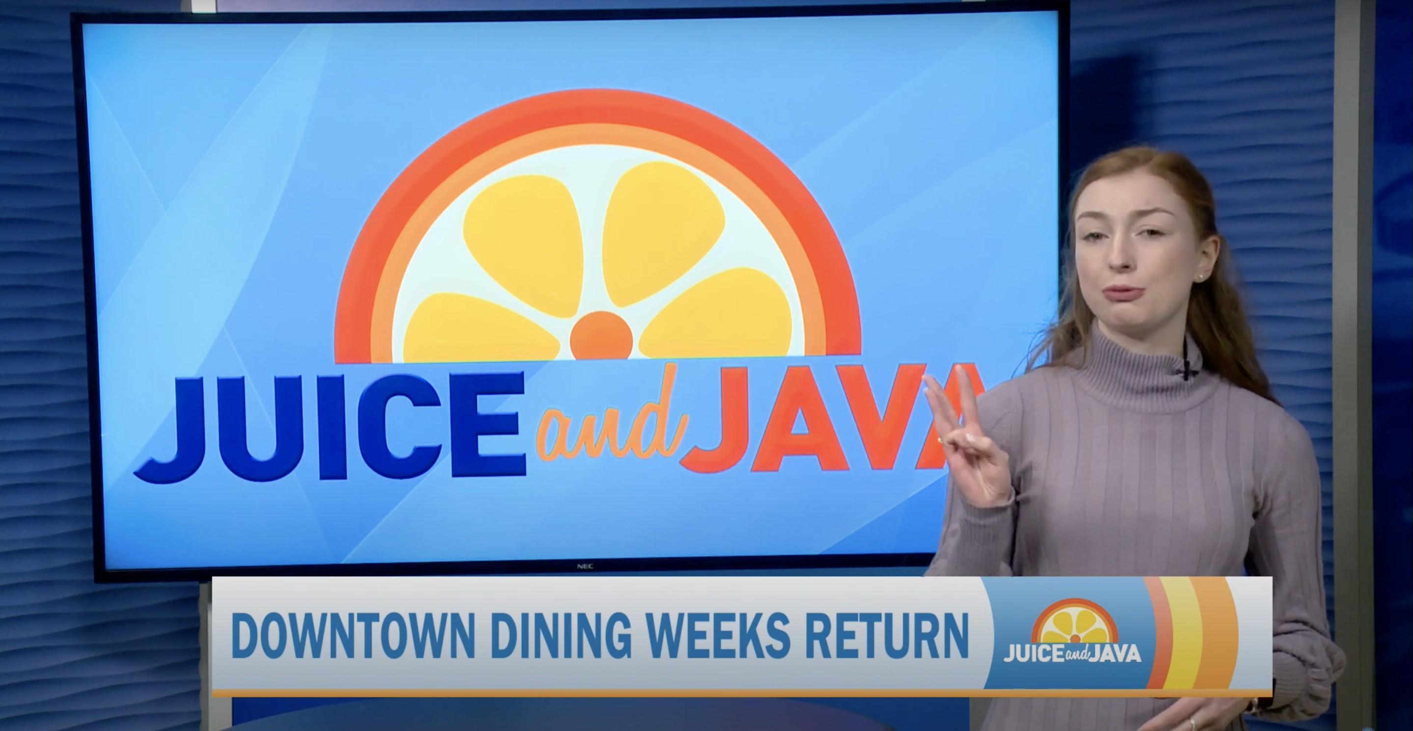 Downtown Dining Weeks Return Juice and Java CitrusTV